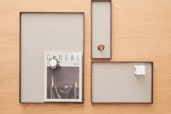 Gejst Frame tray medium 23x34 cm, Smoked oak-Grey BrownGrey Clearance