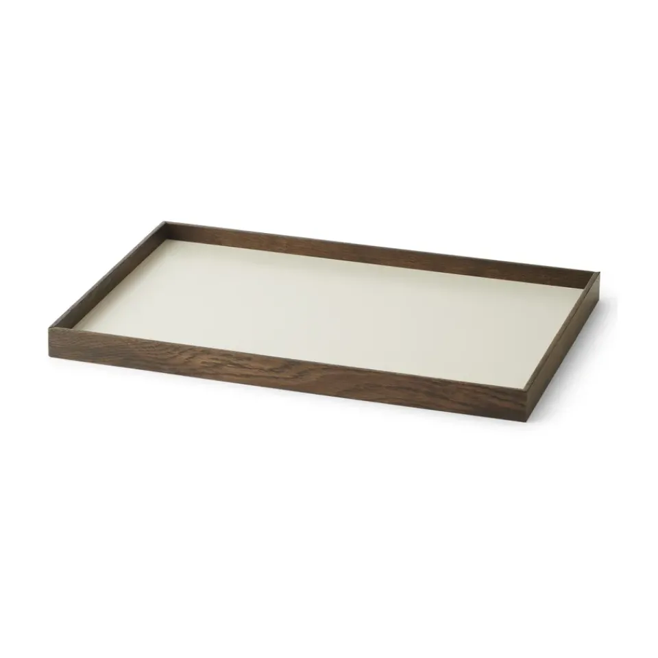 Gejst Frame tray medium 23x34 cm, Smoked oak-beige BrownBeige Best