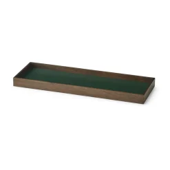 Gejst Frame tray small 11x32.4 cm, Smoked oak-green BrownGreen Outlet