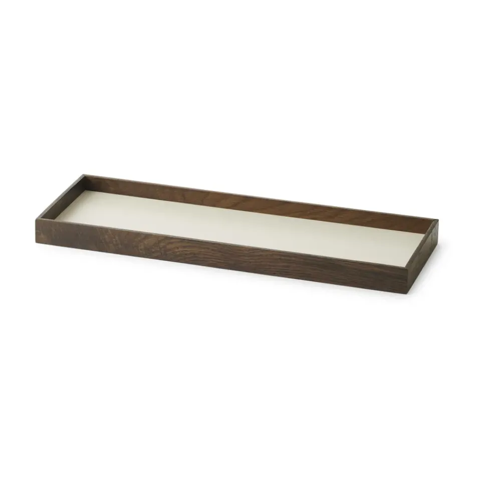 Gejst Frame tray small 11x32.4 cm, Smoked oak-beige BrownBeige Hot