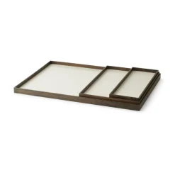 Gejst Frame tray small 11x32.4 cm, Smoked oak-beige BrownBeige Hot