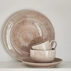 Scandi Living Freckle bowl 60 cl, Beige Online