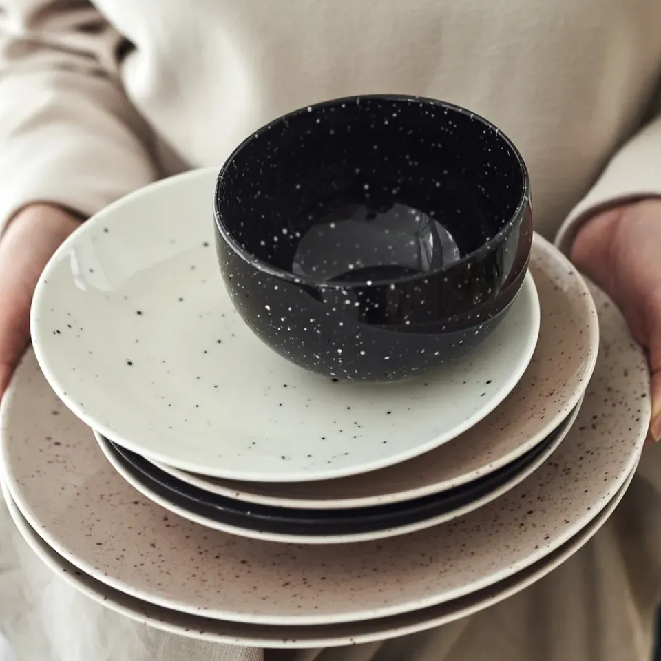 Scandi Living Freckle bowl 60 cl, Black New