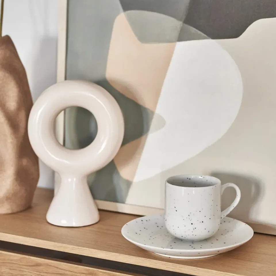 Scandi Living Freckle mug 38 cl, White Online