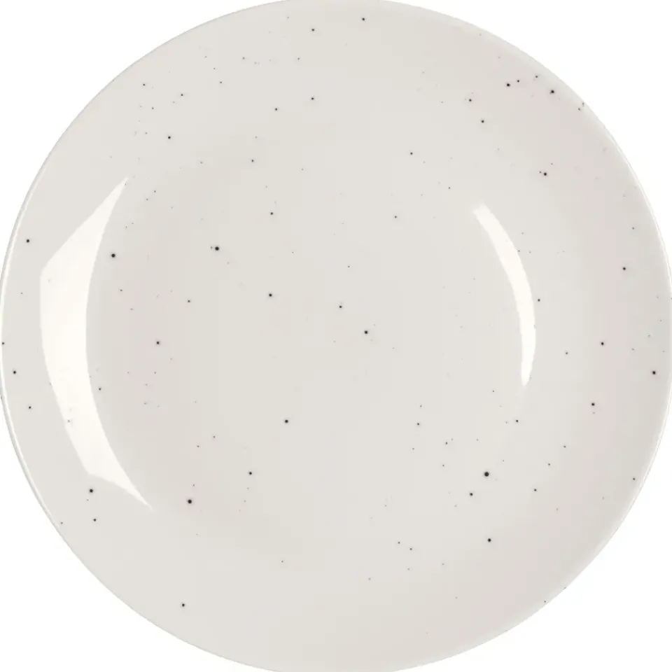 Scandi Living Freckle plate Ø26 cm, White Hot