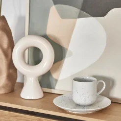 Scandi Living Freckle side plate Ø20 cm, White Best