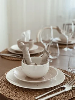Scandi Living Freckle side plate Ø20 cm, White Best