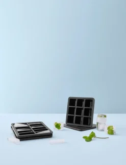 RIG-TIG FREEZE-IT ice cube tray with lid, 5x19x19 cm Black Best