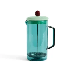 HAY French Press Brewer coffee press 1 liter, Aqua Blue