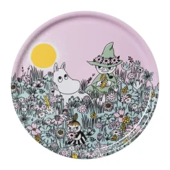 Moomin Arabia Friends forever Moomin tray, Ø35 cm Multi Outlet