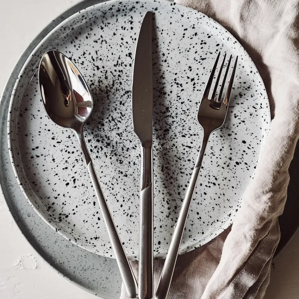 Scandi Living Frost cutlery 24 pieces, Stainless steel Silver-coloured Best
