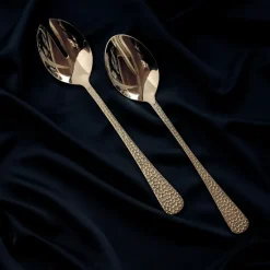 Vargen & Thor Frost salad cutlery, Cava Gold-coloured Hot