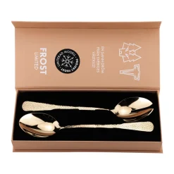 Vargen & Thor Frost salad cutlery, Cava Gold-coloured Hot