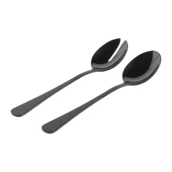 Vargen & Thor Frost salad cutlery, Onyx Black Hot
