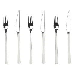 Gense Fuga grill cutlery 12 pieces, Stainless steel Silver-coloured Outlet