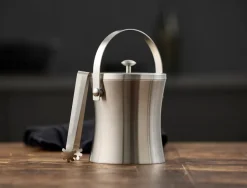 Funktion Function ice bucket with tongs, Stainless steel Silver-coloured Best