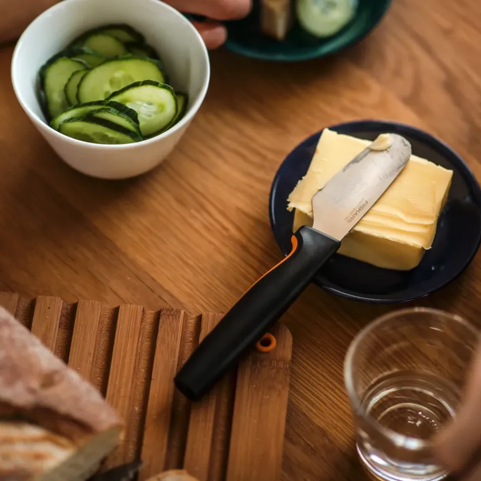 Fiskars Functional Form butter knife, 8 cm Black Sale