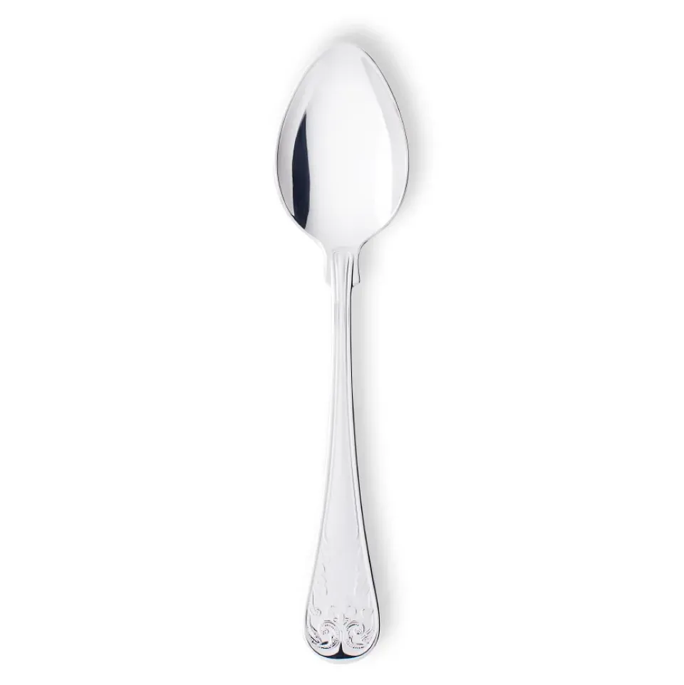 Gense Gammal Fransk coffee spoon silver nickle, 12.4 cm Silver-coloured New