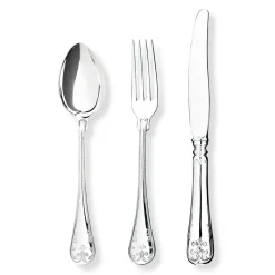 Gense Gammal Fransk table spoon silver nickle, 18.3 cm Silver-coloured Hot
