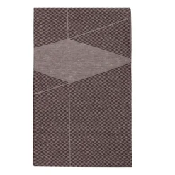 NJRD Geometric tablecloth 147x250 cm, -white Brown Clearance