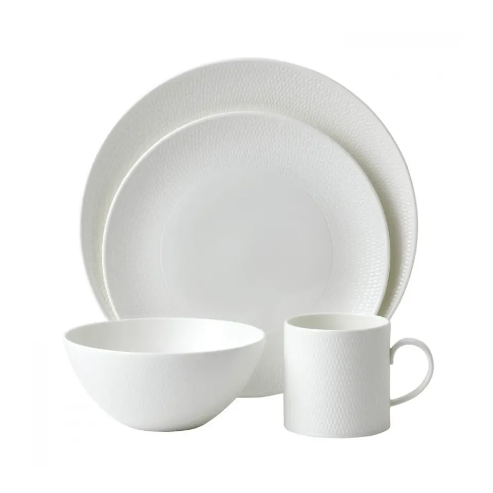 Wedgwood Gio starter set 16- pieces, White Hot