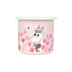 Muurla Girls enamel mug 25 cl, Pink Sale