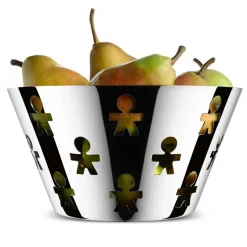 Alessi Girotondo fruit bowl high, stainless steel GreySilver-coloured Best