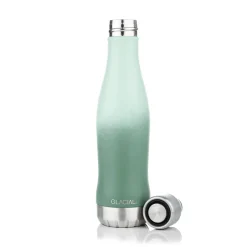 Glacial water bottle active 400 ml, fade Green Outlet