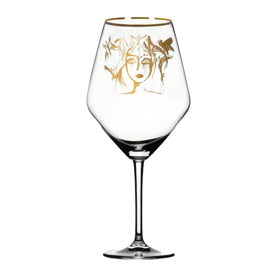 Carolina Gynning Gold Edition Slice of Life wine glass, 75 cl Gold-coloured