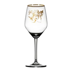 Carolina Gynning Gold Edition Slice of Life rosé/white wine glass, 40 cl Gold-colouredTransparent Discount