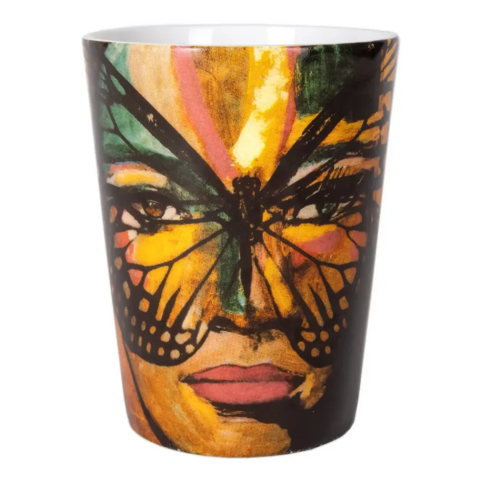 Carolina Gynning Golden Butterfly mug 35 cl, 35 cl Multi Best