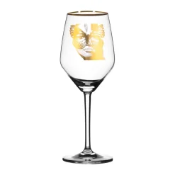 Carolina Gynning Golden Butterfly rosé glass 40 cl, Gold Transparent Sale