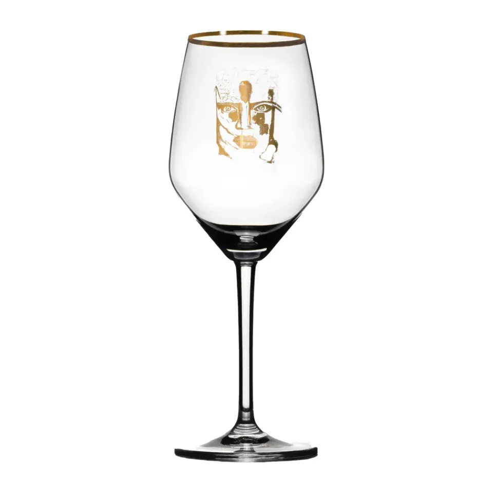 Carolina Gynning Golden Dream rosé/white wine glass, 40 cl Gold-colouredTransparent Sale