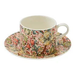 Spode Golden Lily teacup with saucer 28 cl, Multi Discount