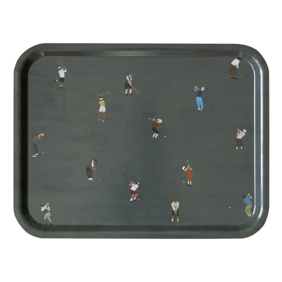 Fine Little Day Golfers tray, 33x43 cm Green Best
