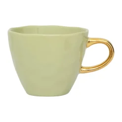 URBAN NATURE CULTURE Good Morning Coffee cup mini 17.5 cl, Pale Green Clearance