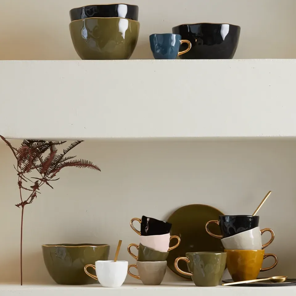 URBAN NATURE CULTURE Good Morning Coffee cup mini 17.5 cl, Fir Green Online