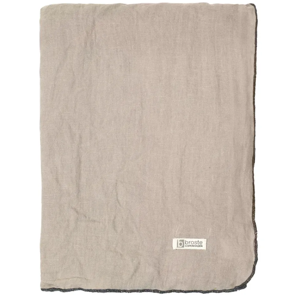 Broste Copenhagen Gracie tablecloth 160x300 cm Eco, Simply taupe Beige Best