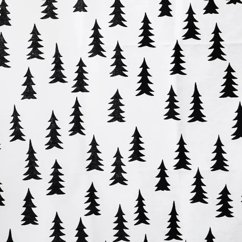 Fine Little Day Gran oilcloth, black-white BlackWhite Sale