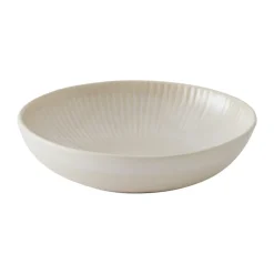 Tell Me More Granada deep plate Ø22 cm, Cream -beige White Clearance