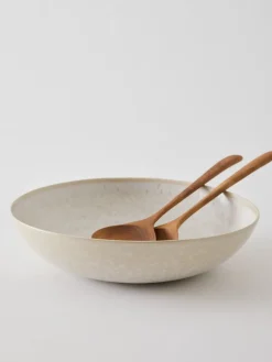 Tell Me More Granada salad bowl, Cream, Ø30x7.5 cm Beige Online