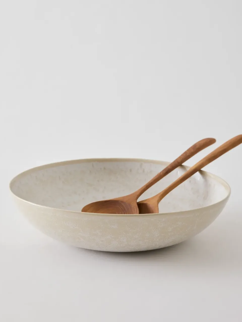 Tell Me More Granada salad bowl, Cream, Ø30x7.5 cm Beige Online