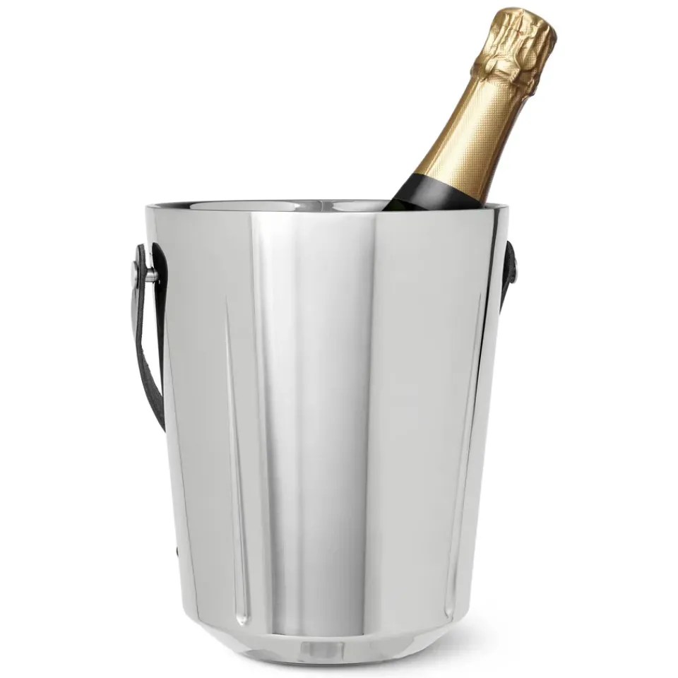 Rosendahl Grand Cru champagne bucket, steel Silver-coloured