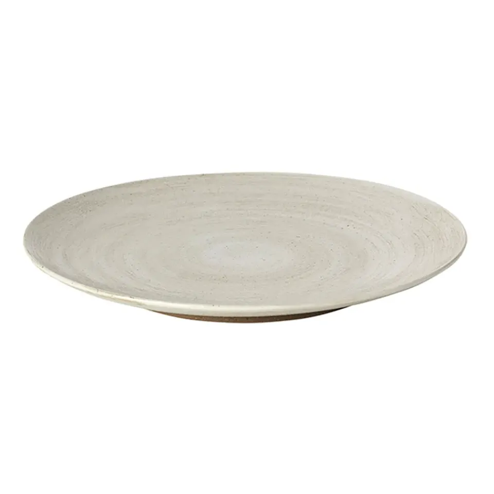 Broste Copenhagen Grød dinner plate Ø26 cm, Sand Beige