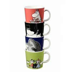 Moomin Arabia Groke moomin mug, Blue New