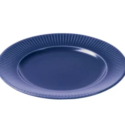 Aida Groovy plate Ø 27 cm, Blue Outlet