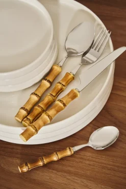 Scandi Living Grove cutlery set, 16 parts Brown Discount