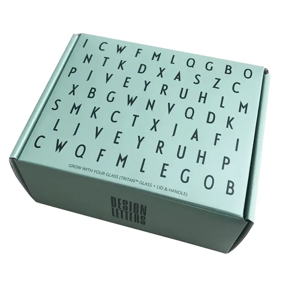 Design Letters Grow with your cup, Green New