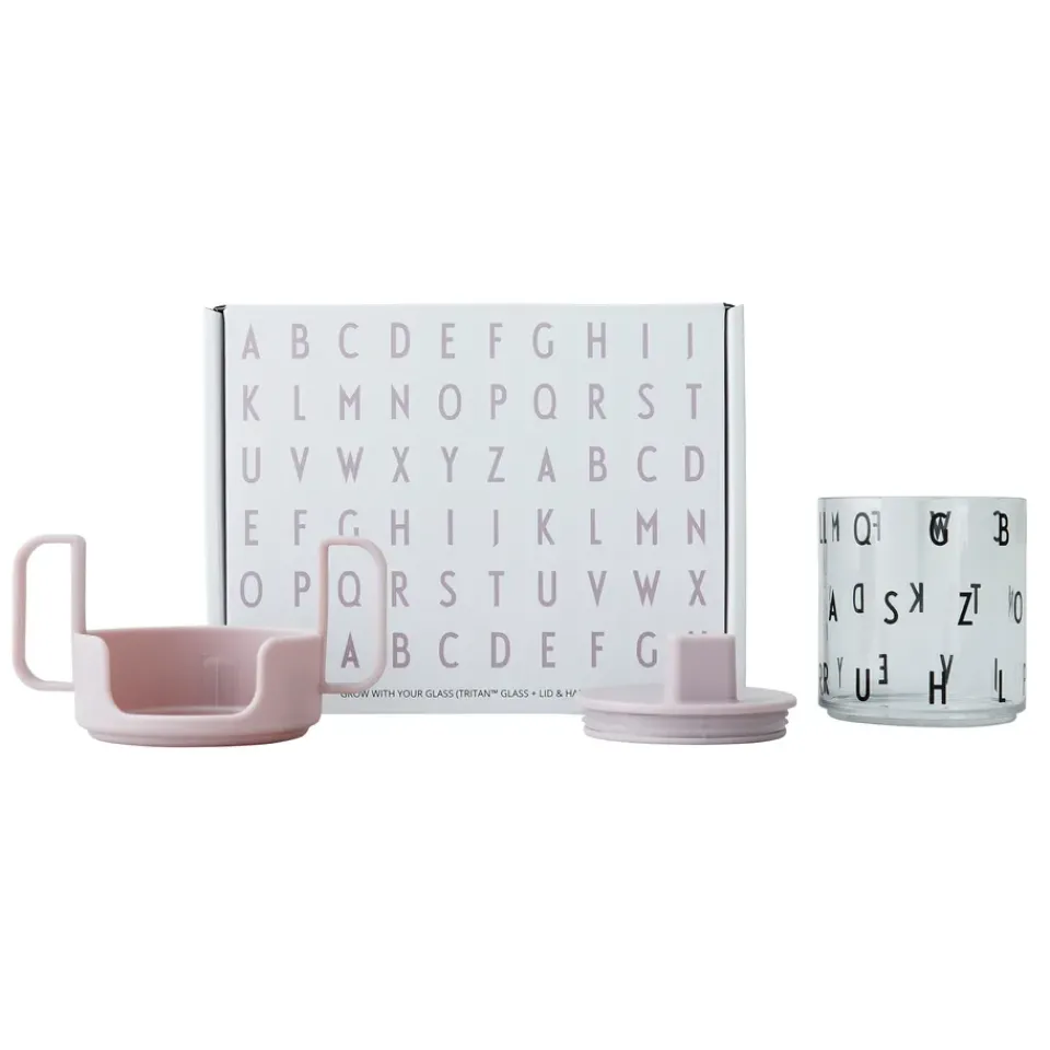 Design Letters Grow with your cup, Lavender PurplePink Clearance