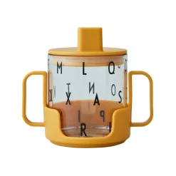 Design Letters Grow with your cup, Mustard Yellow Discount